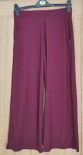 New Wine Crop Wide Leg Trousers Size Small Styled By