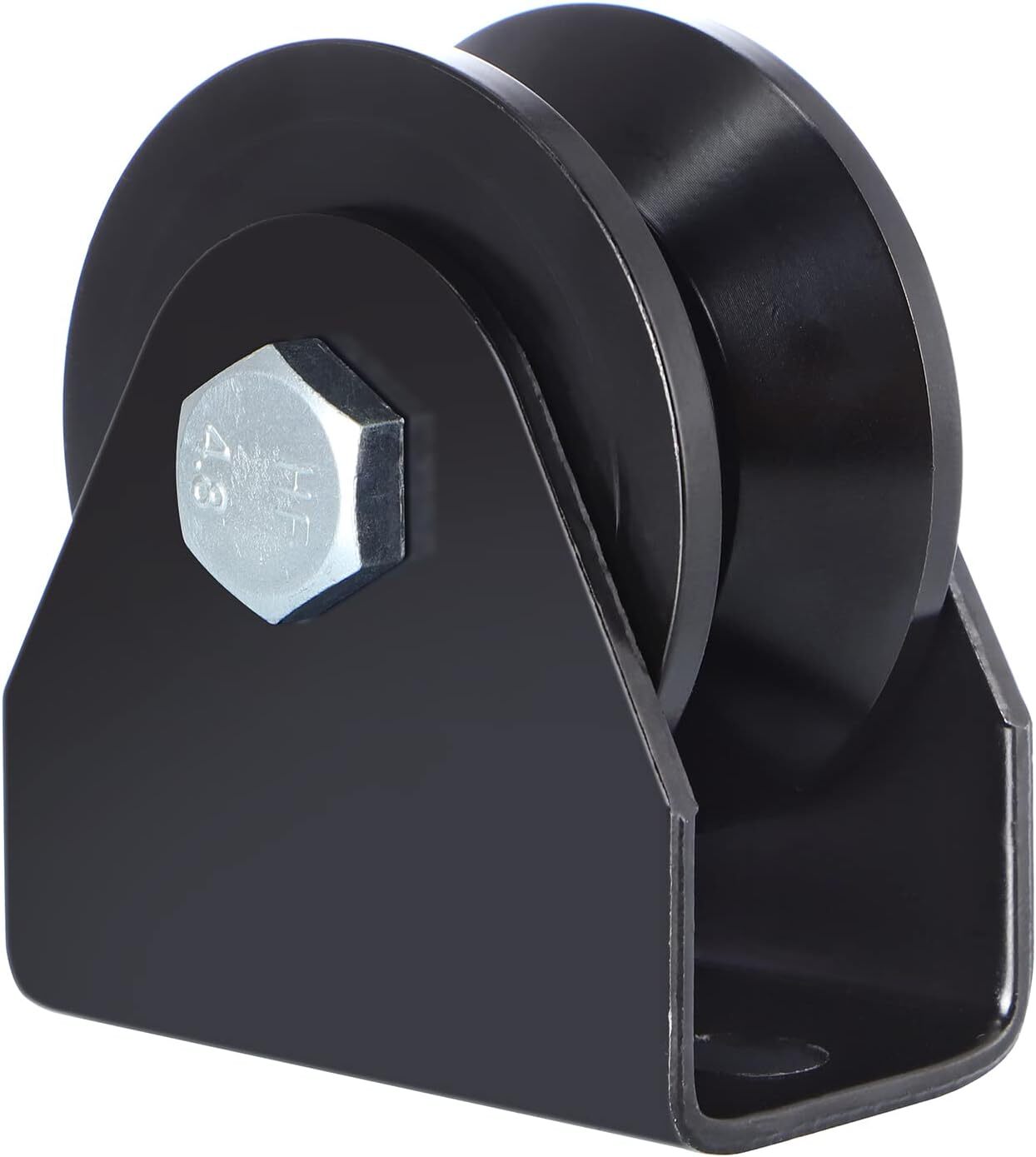 4pack V Groove Caster 2.5 Inches Sliding Gate Wheel Rigid Caster For