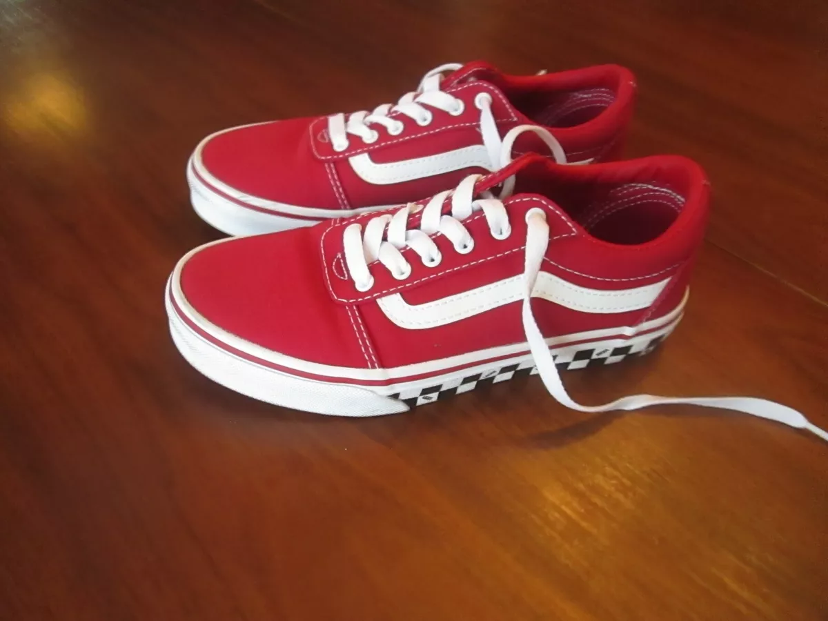 Skateboarding Shoes Red, C Red Skateboard Shoes