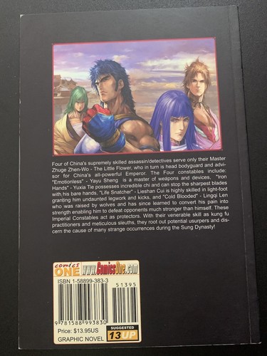 The Four Constables Vol 1 - Graphic Novel Tony Wong Andy Seto Paperback LIKE NEW - 第 2/3 張圖片