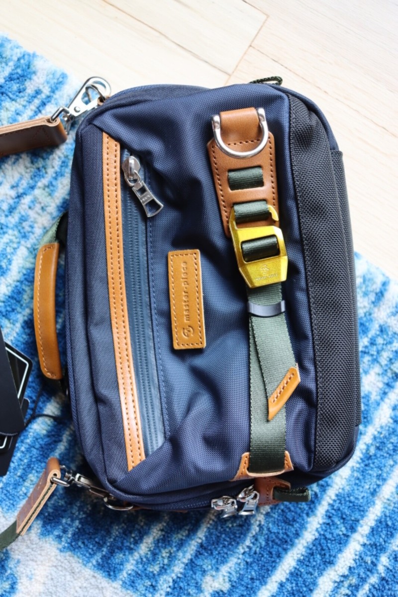 Master-Piece MASTERPIECE POTENTIAL Navy 2way mini shoulder bag