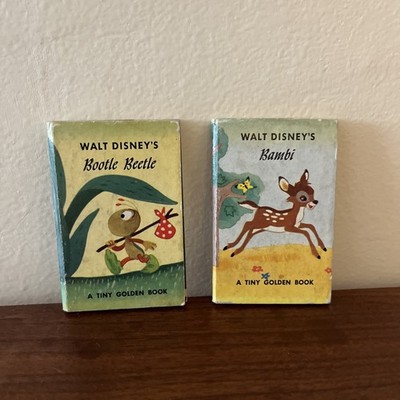 Walt Disney s A Tiny Golden Book Set Of Two