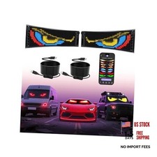 Multifunctional Bright 2PCS Devil Eyes Cars SUVs Trucks 2PCS-23in x 5in