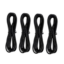 RGB LED Rock Lights Extension Cable, 47 Inch/3.9 Ft RGB Extension Cable 4PCS