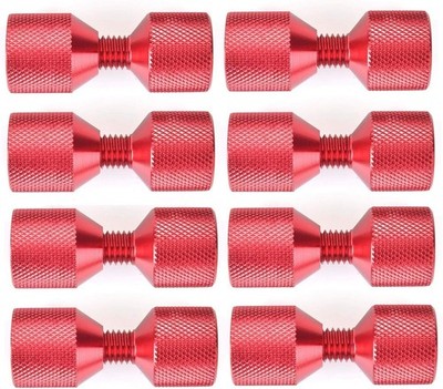 1-1/8'' Two Hole Pins 2 Flange Alignment Pin W/Anodized Oxide6061 Aluminum 8Pcs