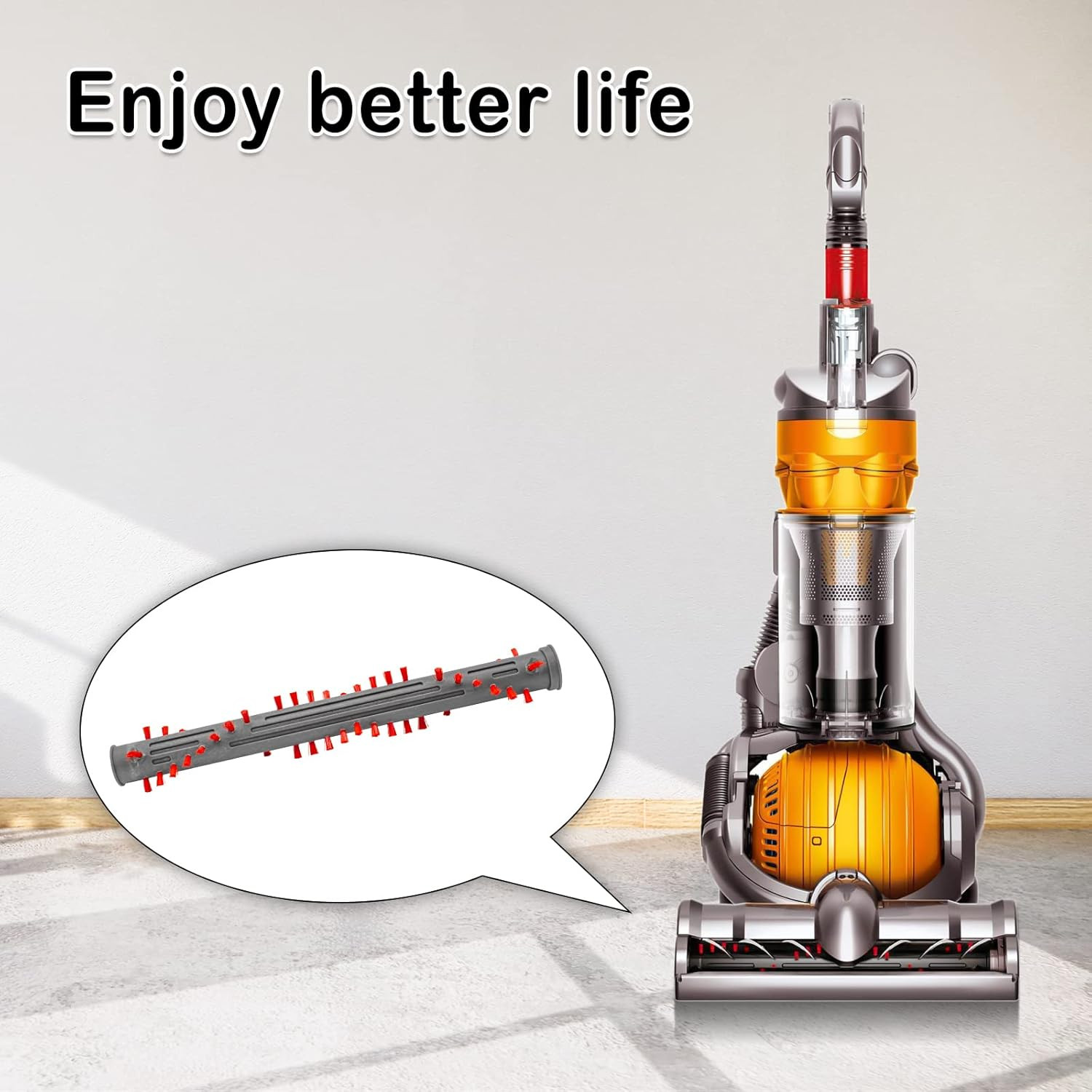 Replacement Vacuum Brush Roller for Dyson DC24, DC24 Animal, DC24 Blitz It, DC24