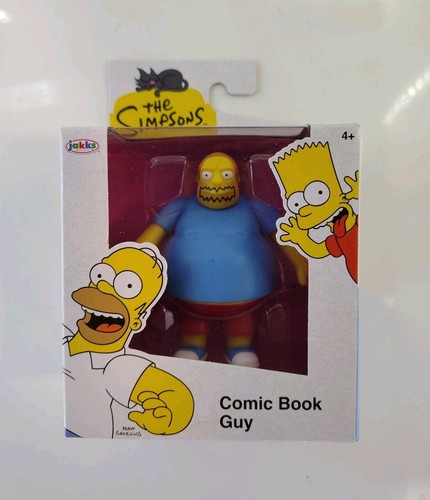 The Simpsons Comic Book Guy 2,5" Figur Jakks Pacific (NEU) - Bild 1 von 2