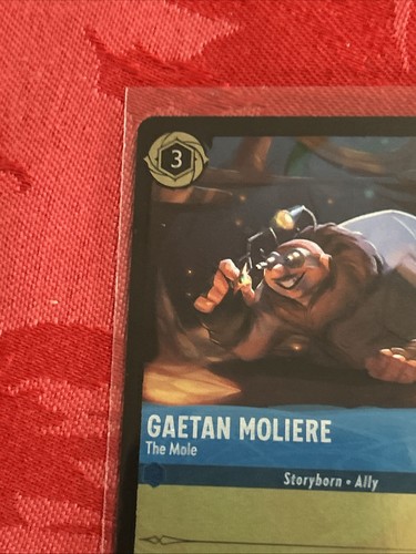 FOIL Lorcana Archazia's Island - Gaetan Moliere - The Mole - 158/204 - M/NM FOIL - Picture 3 of 7