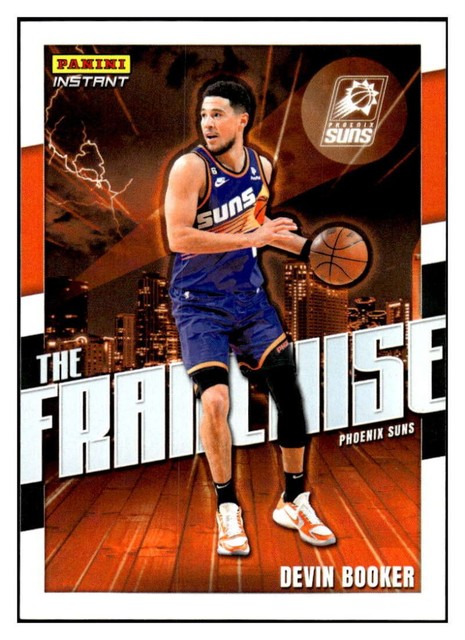 DEVIN BOOKER 2022-23 Panini Instant The Franchise /1436 NBA #24 Suns I ID:61988