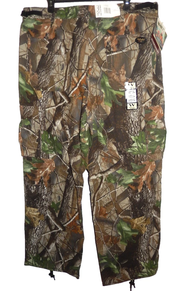 Walls Realtree Hardwoods Camo Hunting Pants Men's Large Regular 40 x 31.5 - Image 2 of 4