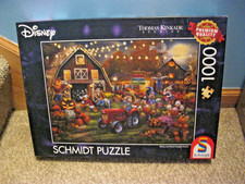 SCHMIDT 1000 PIECE PUZZLE DISNEY: MICKEY  MINNIE PUMPKIN FESTIVAL 2025 PRE OR 