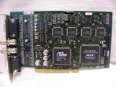 MicroTechnic MTPCI-DD Frame Grabber Board for Industrial Image Processing Used
