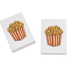 2 Radiergummis / Gummis "Vintage Caramel Popcorn" 45 mm (ER00048095)