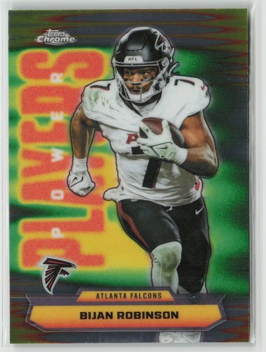2025 Topps Chrome Bijan Robinson Base (RAW)