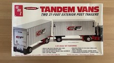 Round2 Models Double Header Tandem Van Traile...