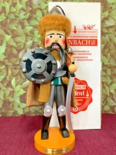 Steinbach Nutcracker Warrior Series GENGHIS KHAN S1943 NEW in Box 20.5"