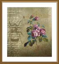 Creative Сross Stitch Embroidery Kit "I will write to you" Nova Sloboda