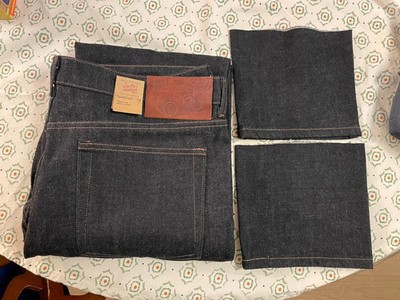 READ DSRP! Simons x Naked & Famous Indigo Japanese raw denim Tapered fit 38 $195