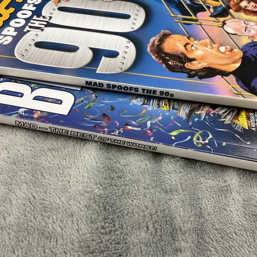 Mad Magazine The Best Of The Worst/Spoofs The 90’s Collectors Edition Set Of 2 - Picture 9 of 9