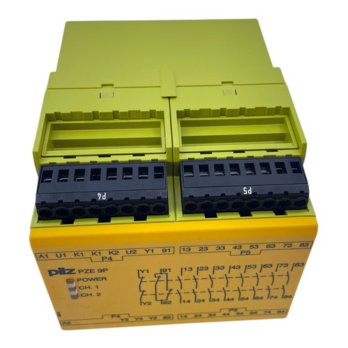 Pilz PZE 9P Sicherheitsrelais 24VAC/DC 8n/o 1n/c 7A 240V 777140 Industrie - Picture 11 of 12