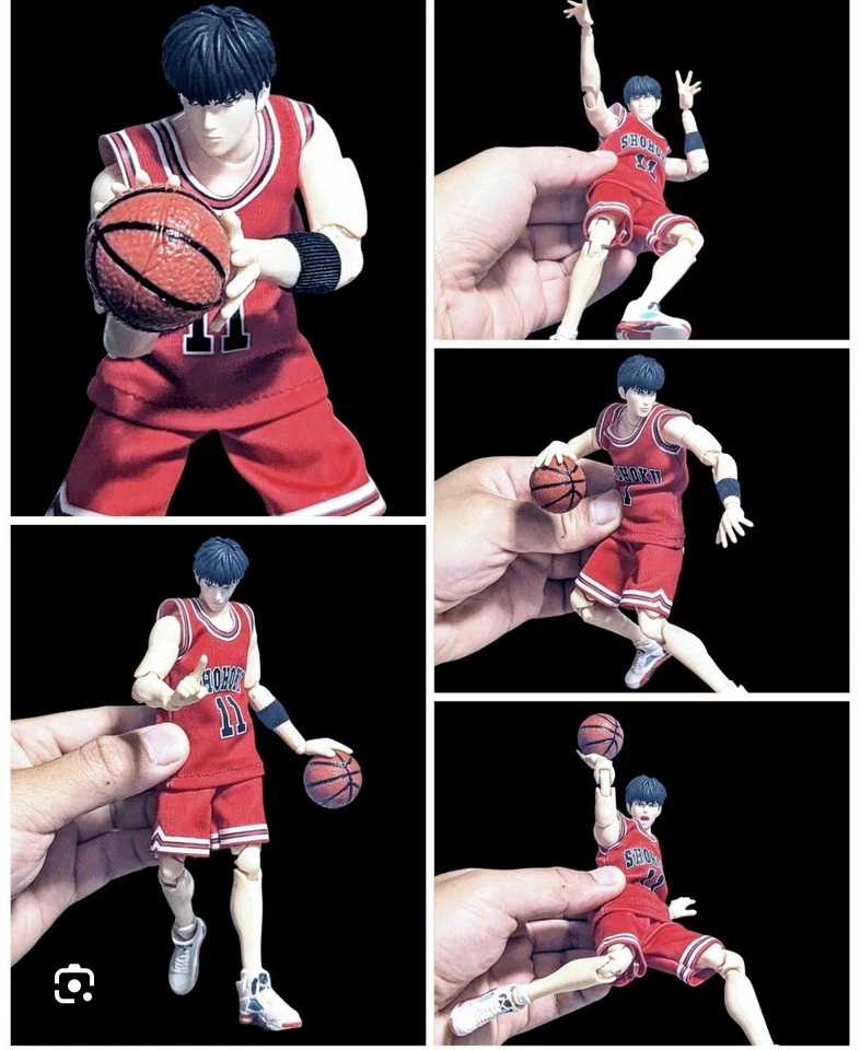 Slam Dunk Action Figure ,Kaede Rukawa. Dasin. - Immagine 3 di 3