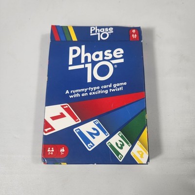 Phase 10 Card Game 2018 Mattel  Rummy with a Twist NEW