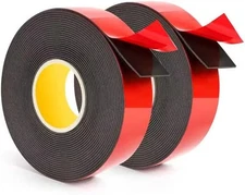 EMITEVER Double Sided Tape Heavy Duty 2 Rolls, Acrylic Foam Mounting Tape,...