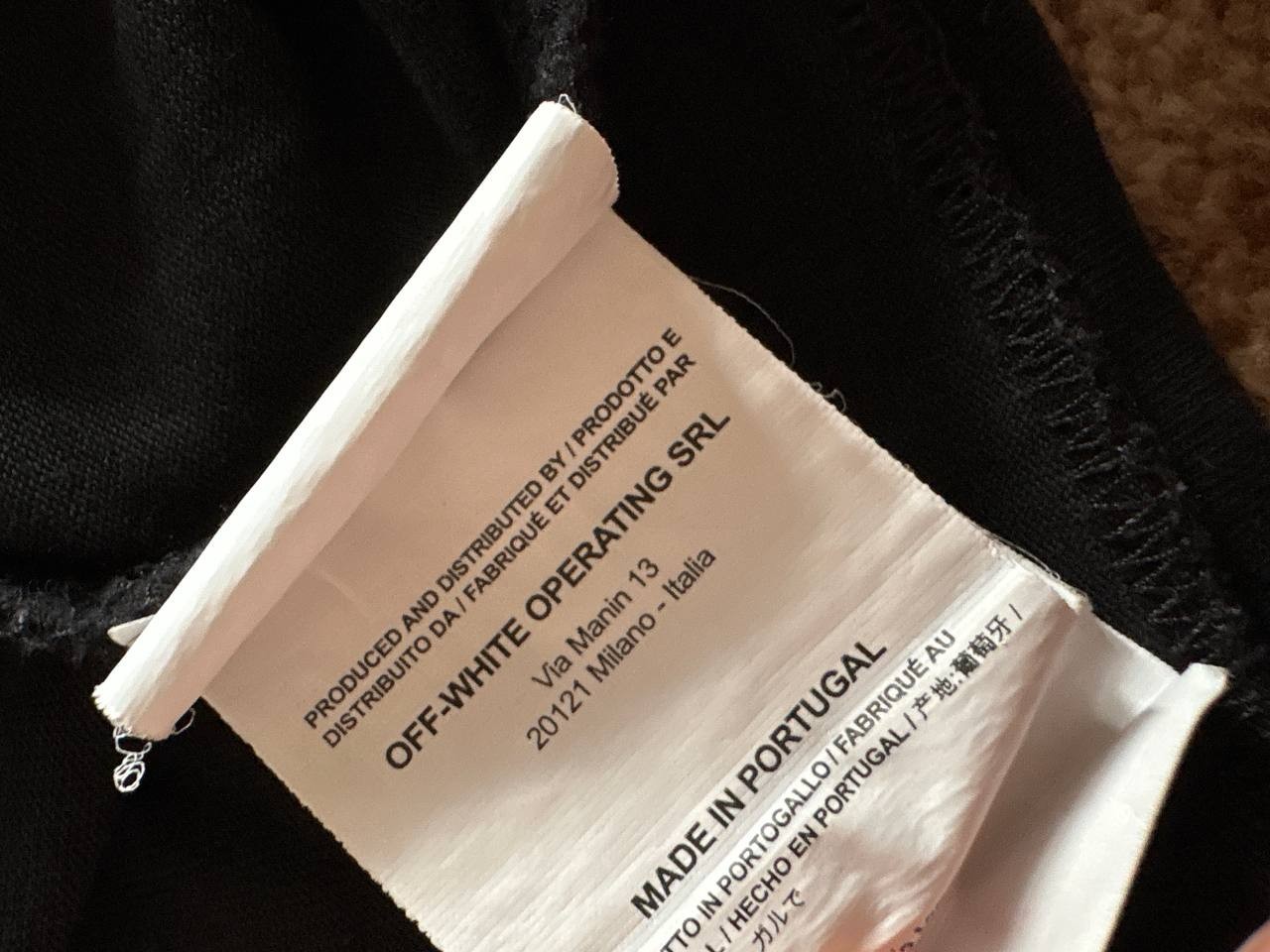 off-white sweatshirt longsleeve jumper virgil abloh 2017 arrows 3d rare image 6