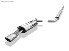 Fox Komplettanlage ab Kat VW Golf 4 Variant 135x80mm flachoval eingerollt