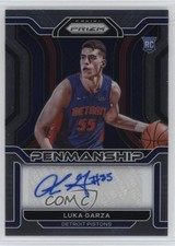 2021-22 Panini Prizm Rookie Penmanship Luka Garza #RP-LGA Auto RC 0bt4