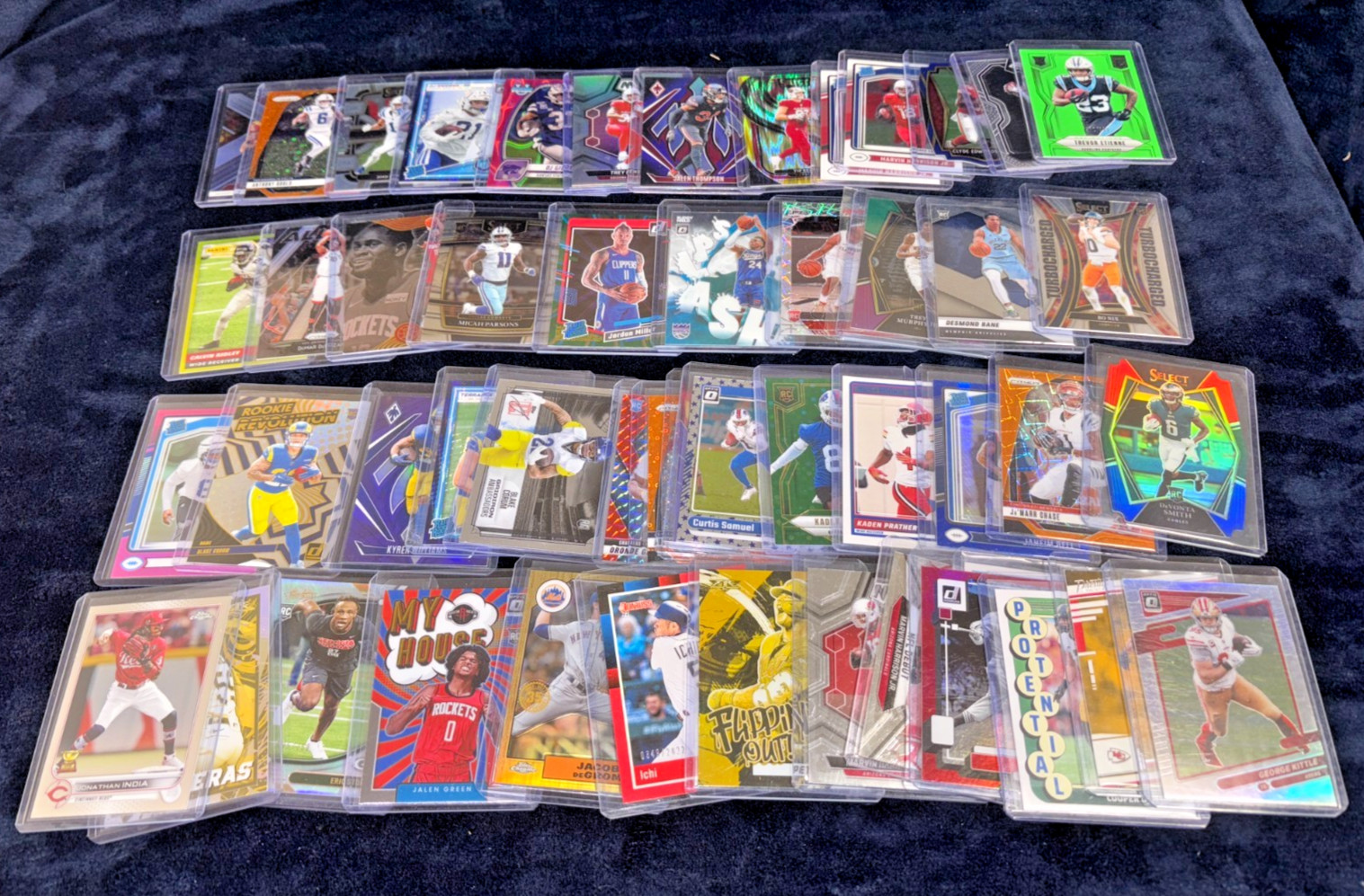 HUGE SPORTS CARD BO NIX AUTO PSA CASE HIT ROOKIE PATCH SSP COLLECTION LOT READ view 8