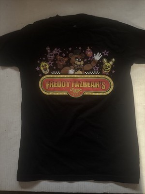 UNIVERSAL Five Nights at Freddy's T-shirt 2025  Fazbear's Pizza Size XS