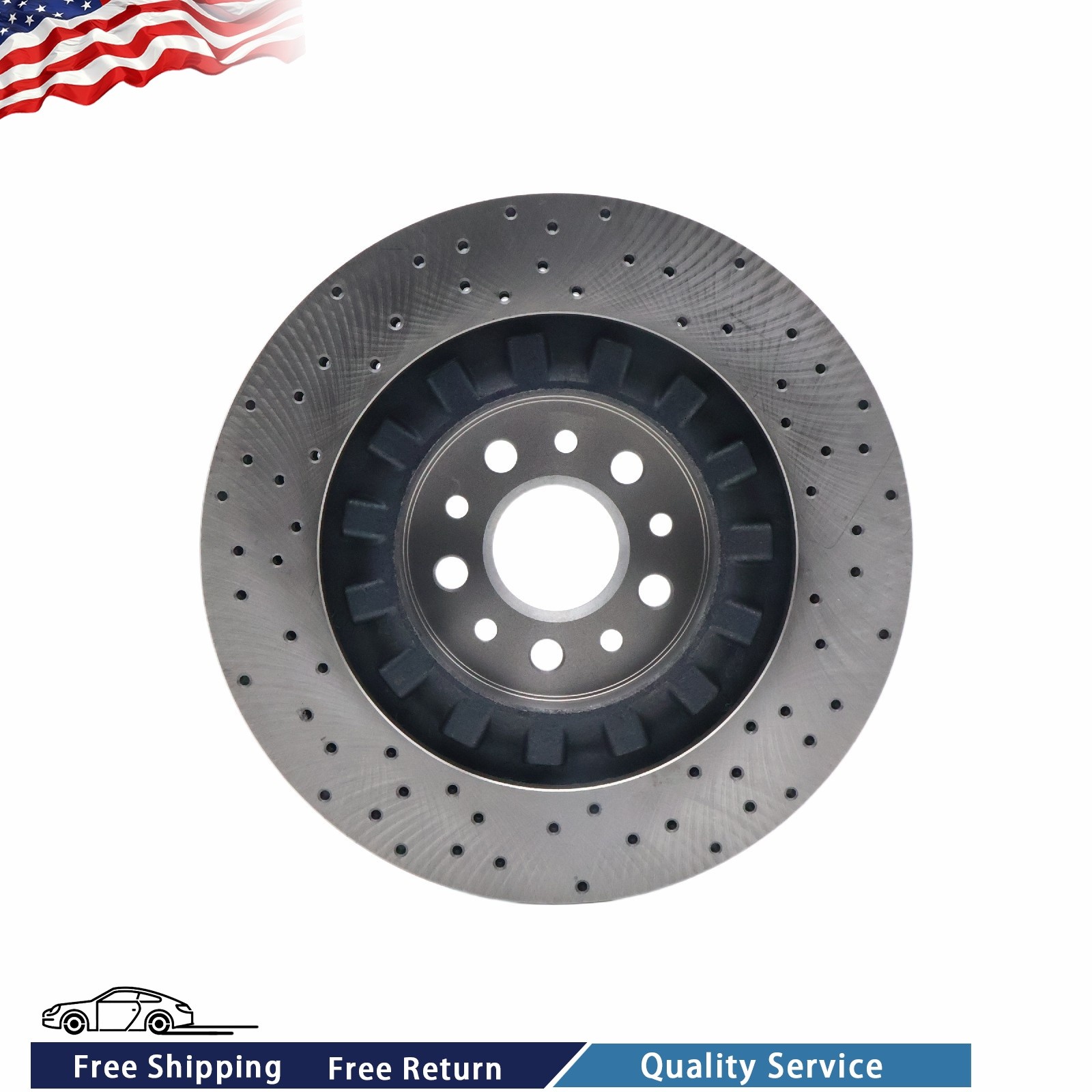 Maserati Ghibli S 2014 Front Brake discs 2 pcs
