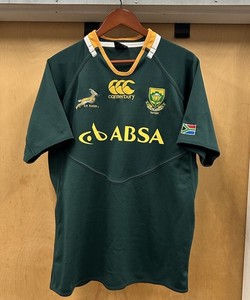 Maillot Rugby Afrique Du Sud Canterbury - Taille XL Homme - Occasion Bon état