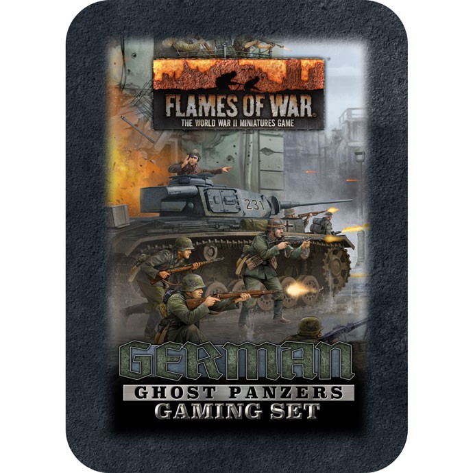 German Ghost Panzers Gaming Set - Token Set - Brand New - Flames of War