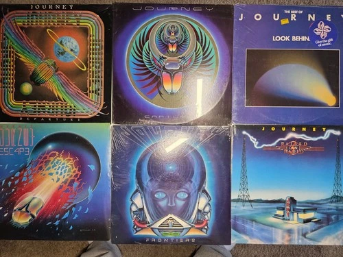 Journey - Steve Perry 6 vinyl lot. Original pressings. All sealed.