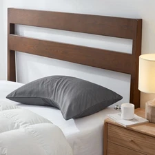 Curved Pillow Covers - Full Length Zipper Closure - Premium Soft Brushed Micr...