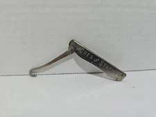 VTG Boot Button Hook Folding Advertise Coes AND Stodder Boston Men's Fine Shoes 