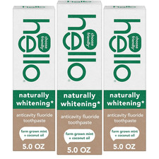 Naturally Whitening Anticavity Fluoride Toothpaste, 5 Oz Tube, Natural Whitening