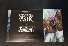 MTG Secret Lair X Fallout: RAD - Traditional Foil Edition Sealed **IN HAND**