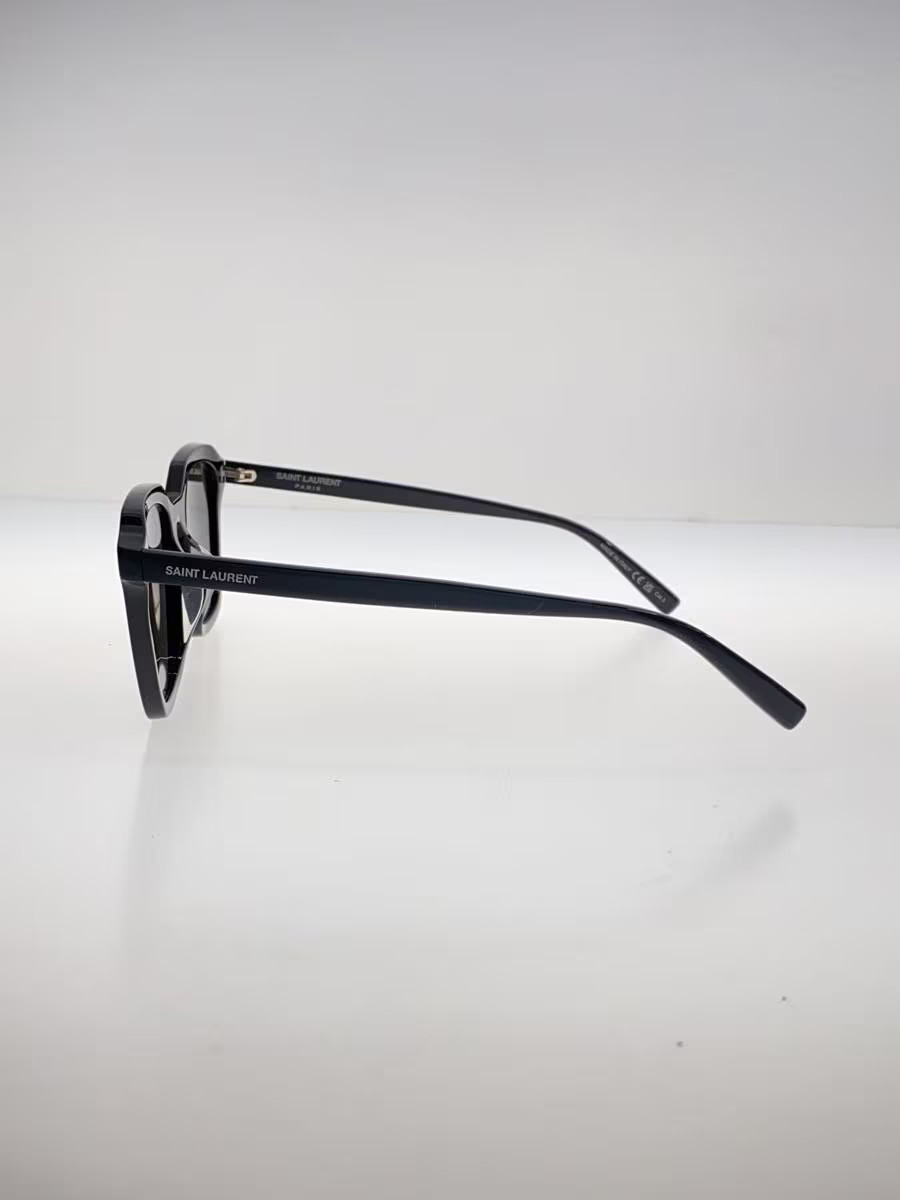 SAINT LAURENT Occhiali da Sole Uomo Wellington in Plastica Nero e Grigio (SL457)