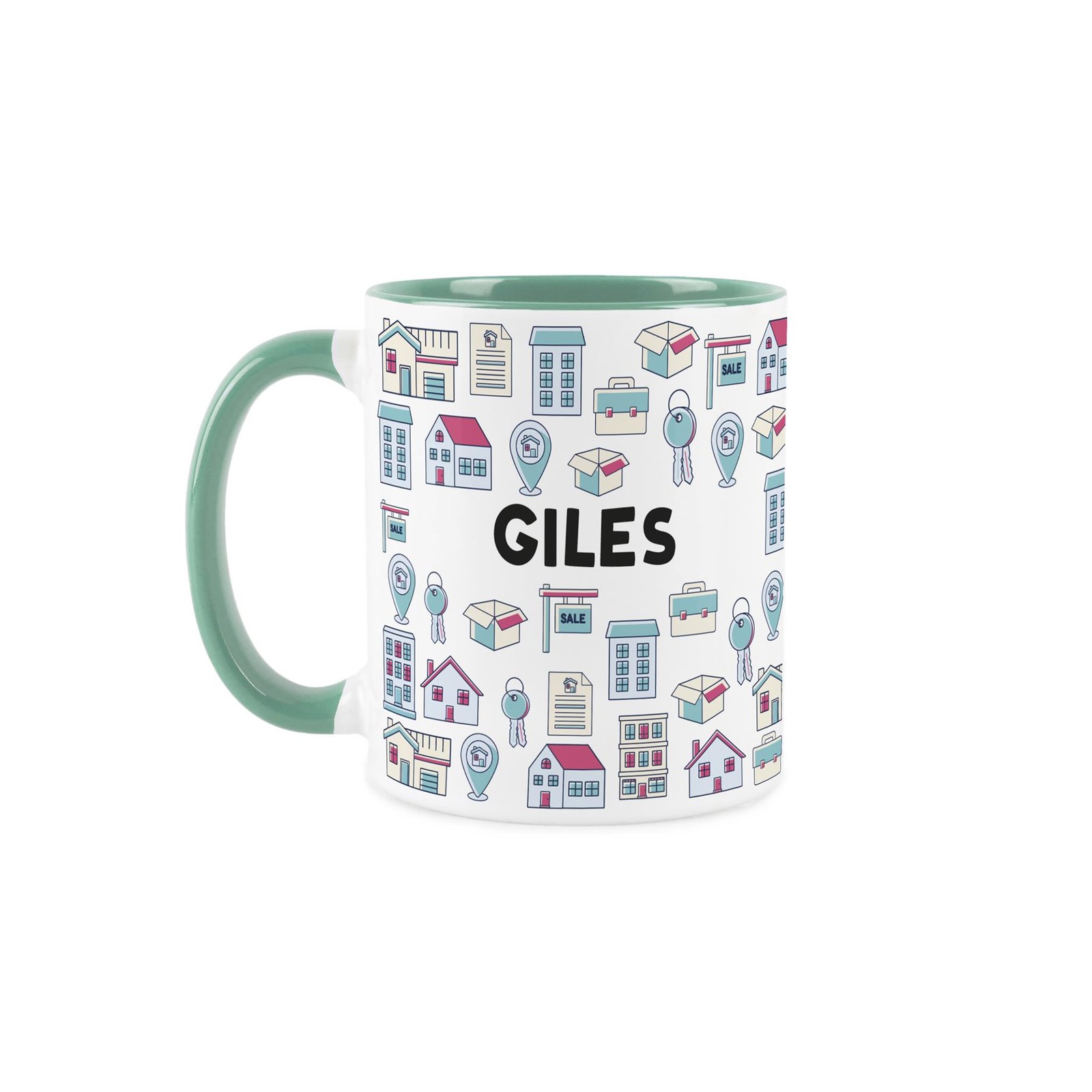 Personalised Estate Agent Mug - Humourous Realtor Property Sales Novelty Gift