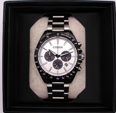 Citizen Collection CA4764-57A Silver Dial Eco-Drive Chronograph Solar Men Watch