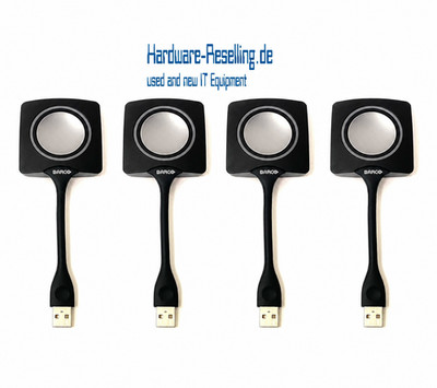 4x Barco ClickShare Button Gen 3 R9861500D01 USB Knopfschalter