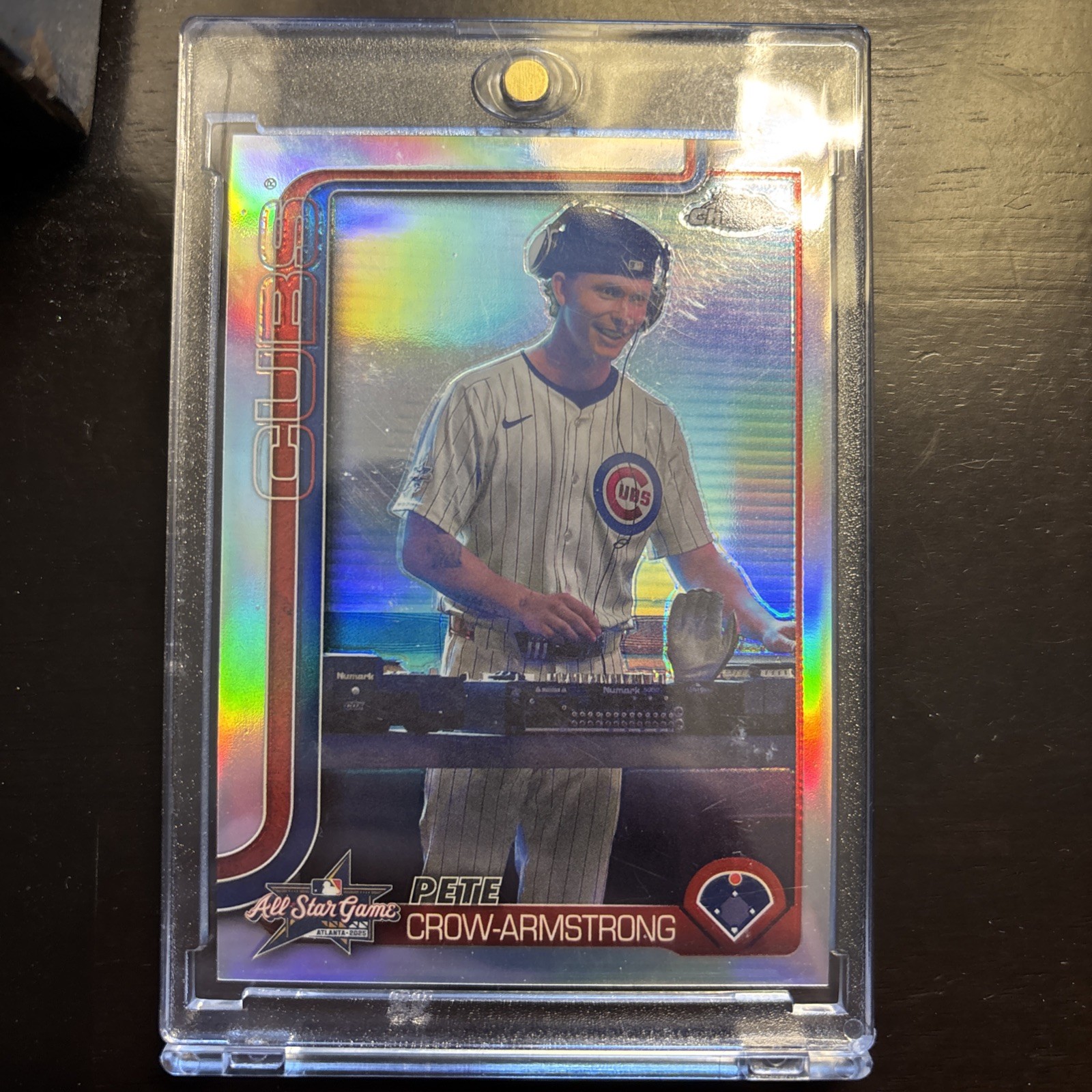 2025 Topps Chrome Update Pete Crow-Armstrong All-Star Game Image Variation SSP