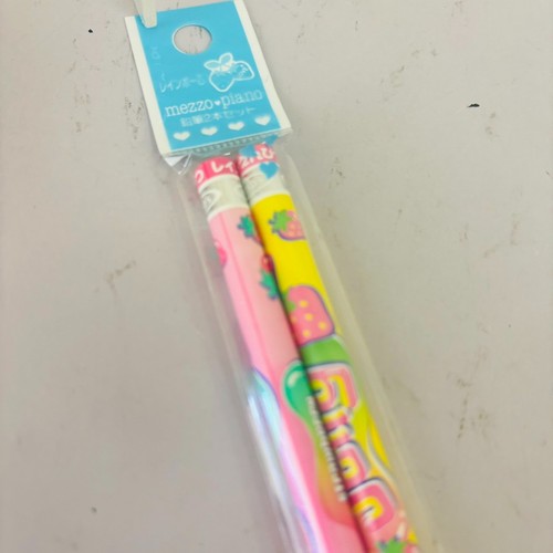 Mezzo Piano Stationery Set Pink Strawberry Cute Berrier-chan Heart Kawaii Rare - Picture 14 of 24