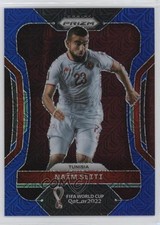 2022 Panini Prizm World Cup Qatar Blue Mojo 49/75 Naim Sliti Naïm #196 bj6
