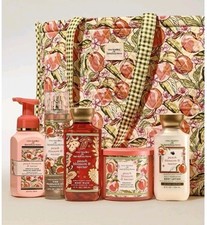 Vera Bradley x Bath  Body Works Peach Blossom Nectar Gift Set Tote Bag Bundle  