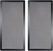 120 X 240Mm PC Case Dust Mesh Filter, 2 Pack Magnetic Frame Computer Fan Dust