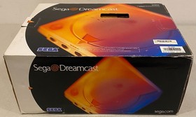 1999 SEGA DREAMCAST CONSOLE HKT-3020 LAUCH EDITION WHITE NTSC CIB TESTED WORKS D